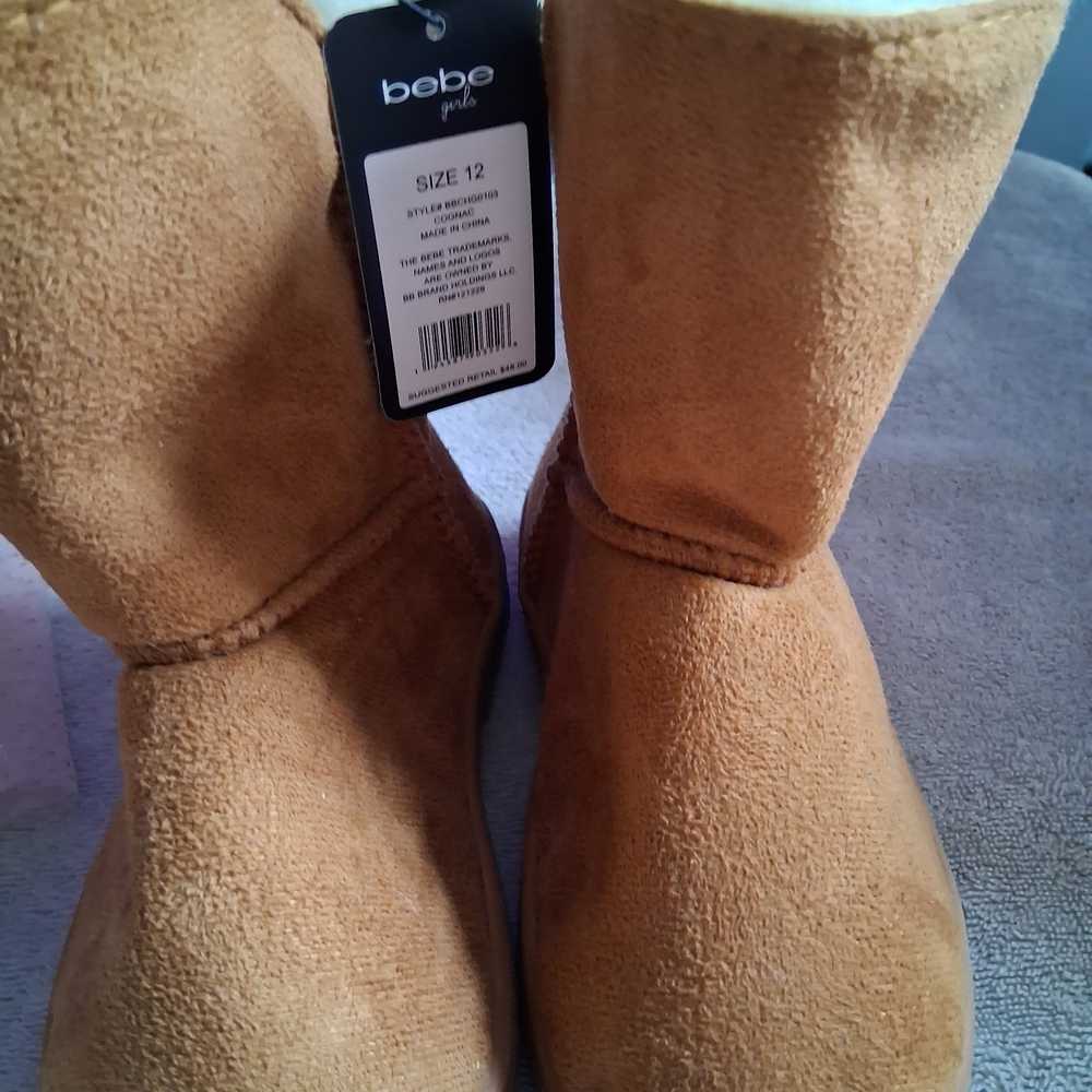 Bebe Girls Tan Boots